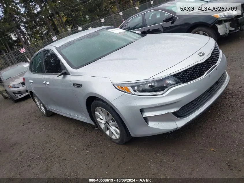 2018 Kia Optima Lx VIN: 5XXGT4L34JG267709 Lot: 40508619