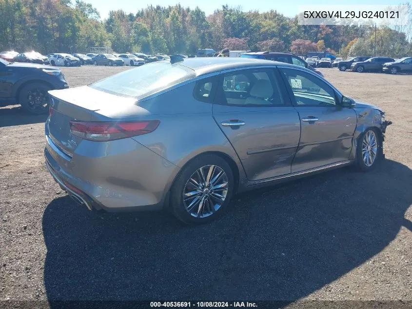 5XXGV4L29JG240121 2018 Kia Optima Sx Turbo