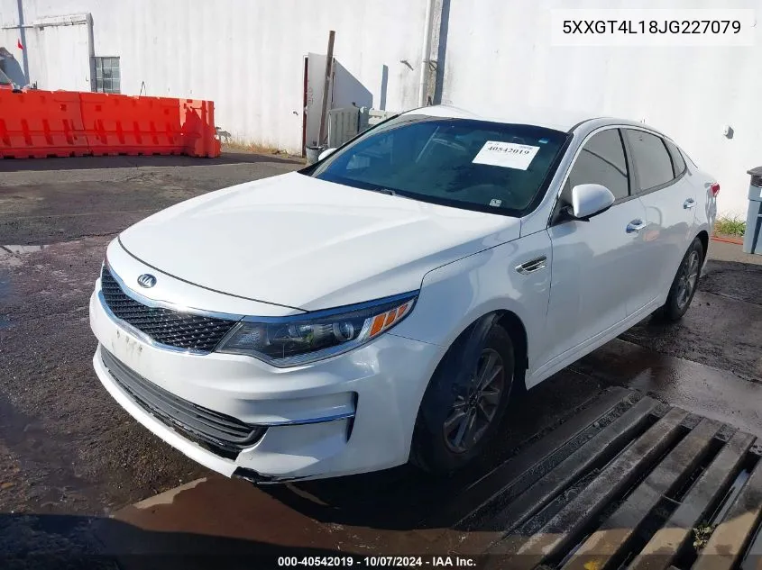 5XXGT4L18JG227079 2018 Kia Optima Lx Turbo