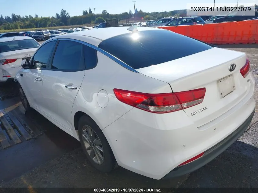 5XXGT4L18JG227079 2018 Kia Optima Lx Turbo