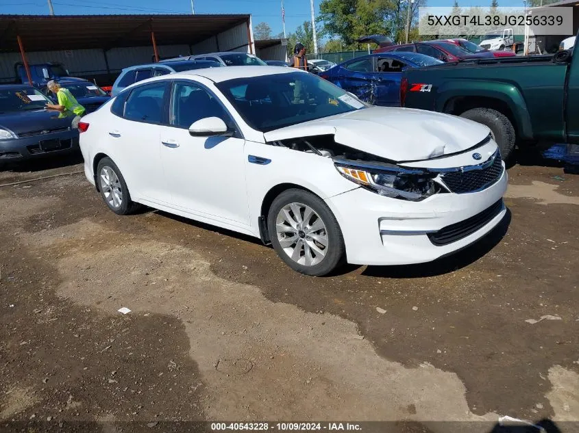 2018 Kia Optima Lx VIN: 5XXGT4L38JG256339 Lot: 40543228