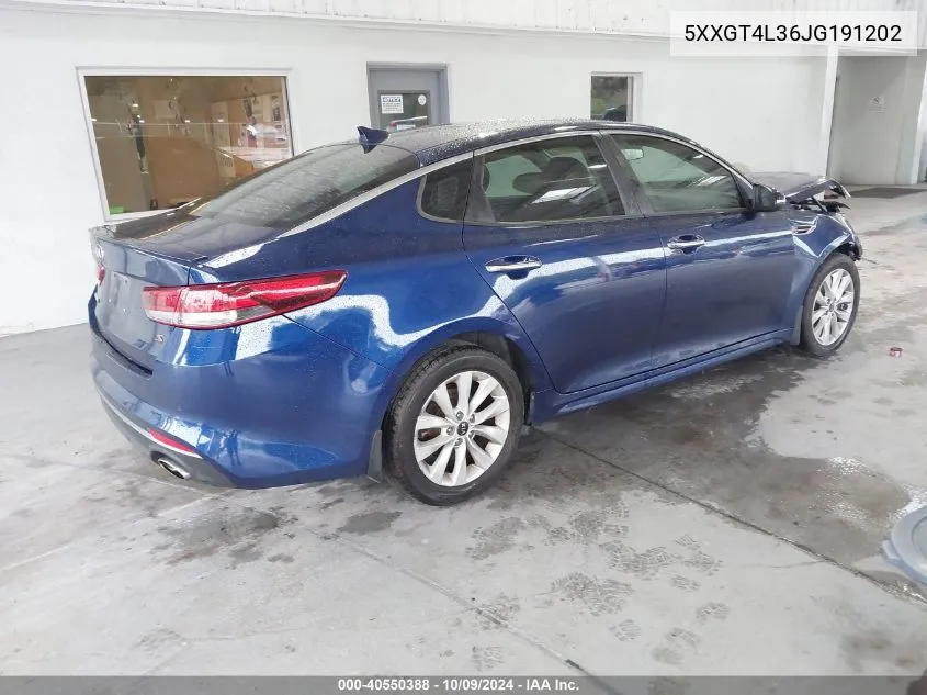 5XXGT4L36JG191202 2018 Kia Optima S