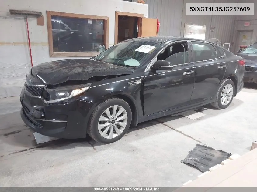 5XXGT4L35JG257609 2018 Kia Optima Lx