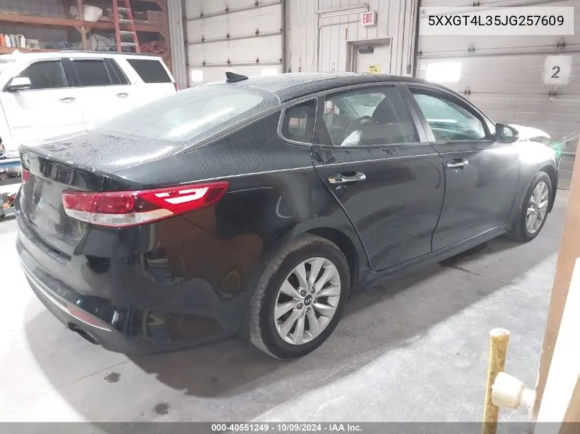 5XXGT4L35JG257609 2018 Kia Optima Lx