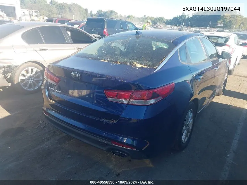 2018 Kia Optima Lx VIN: 5XXGT4L30JG197044 Lot: 40556590