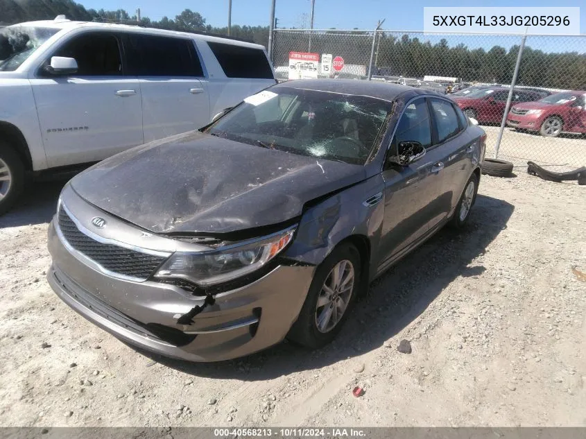 5XXGT4L33JG205296 2018 Kia Optima Lx