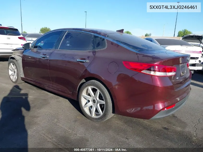 2018 Kia Optima Lx VIN: 5XXGT4L3XJG246461 Lot: 40577361