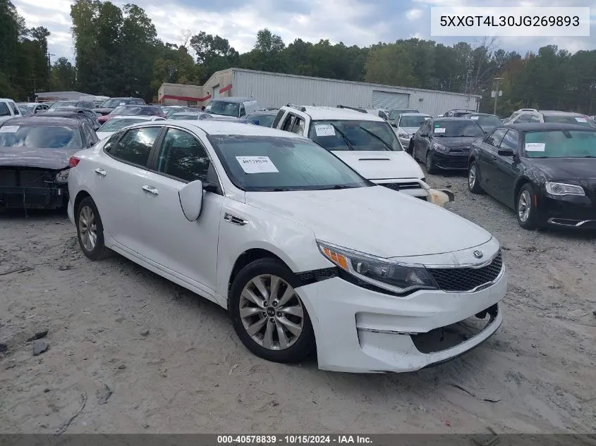 5XXGT4L30JG269893 2018 Kia Optima Lx