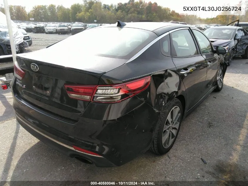 2018 Kia Optima S VIN: 5XXGT4L30JG256724 Lot: 40580046