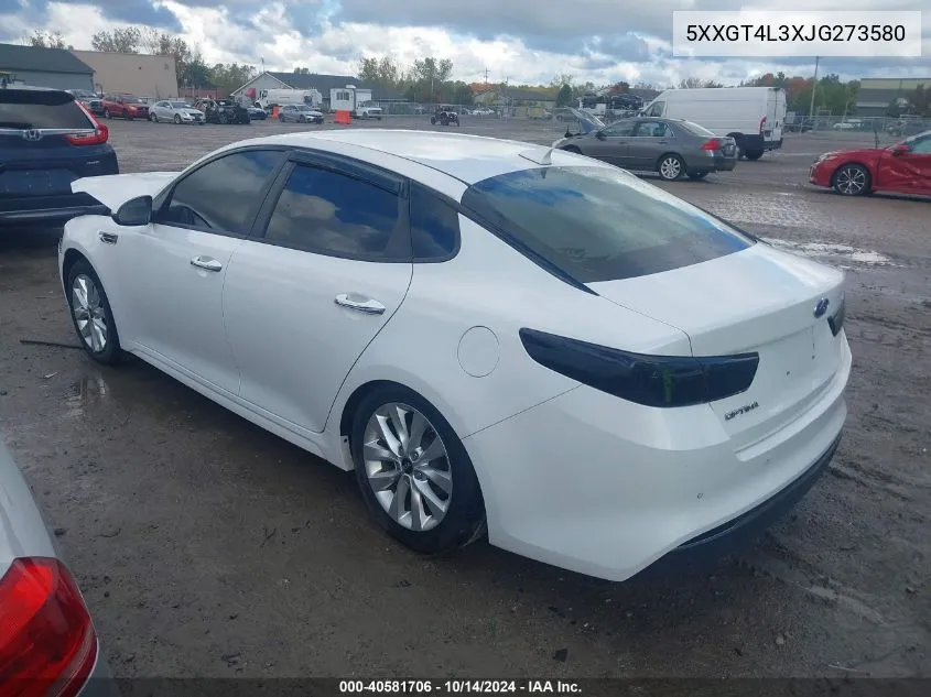 5XXGT4L3XJG273580 2018 Kia Optima Lx