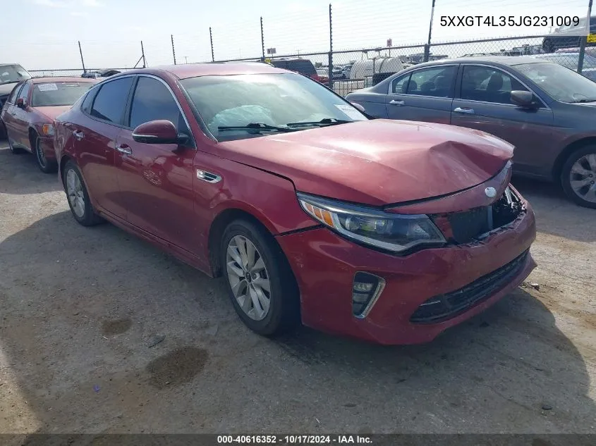 5XXGT4L35JG231009 2018 Kia Optima S