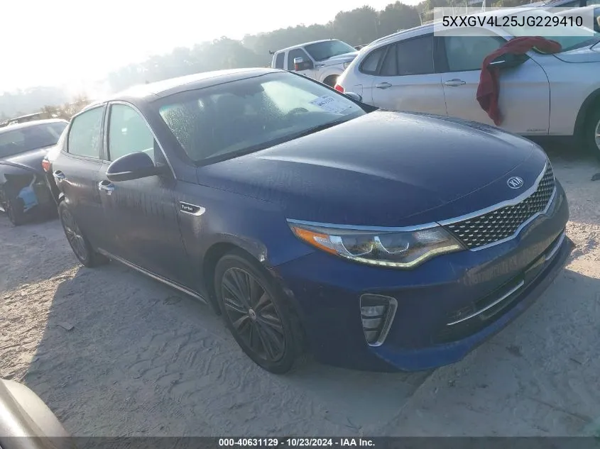 2018 Kia Optima Sx Turbo VIN: 5XXGV4L25JG229410 Lot: 40631129