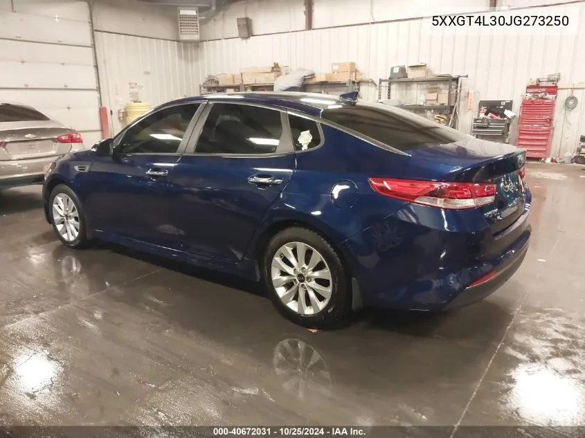 2018 Kia Optima Lx VIN: 5XXGT4L30JG273250 Lot: 40672031