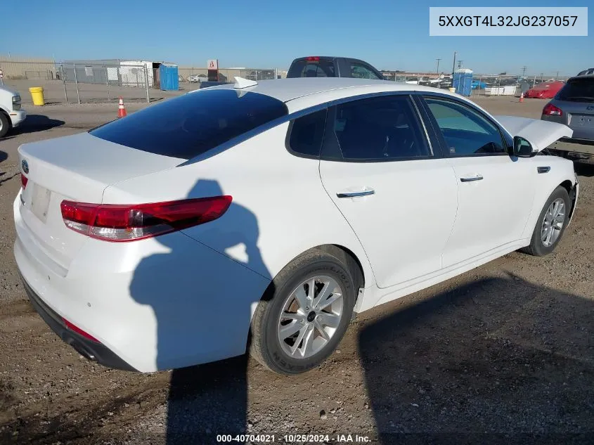 5XXGT4L32JG237057 2018 Kia Optima Lx