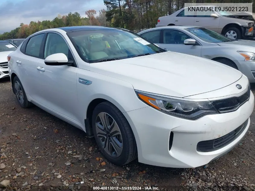 2018 Kia Optima Hybrid Ex VIN: KNAGU4LE9J5021223 Lot: 40813012