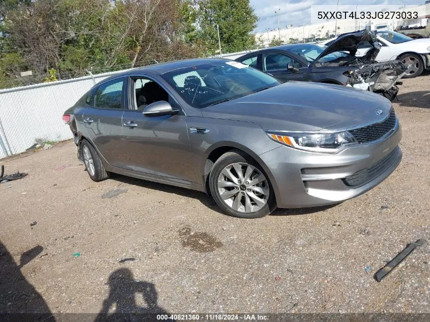 5XXGT4L33JG273033 2018 Kia Optima Lx/S