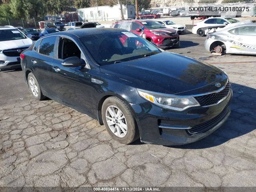 5XXGT4L34JG180375 2018 Kia Optima Lx