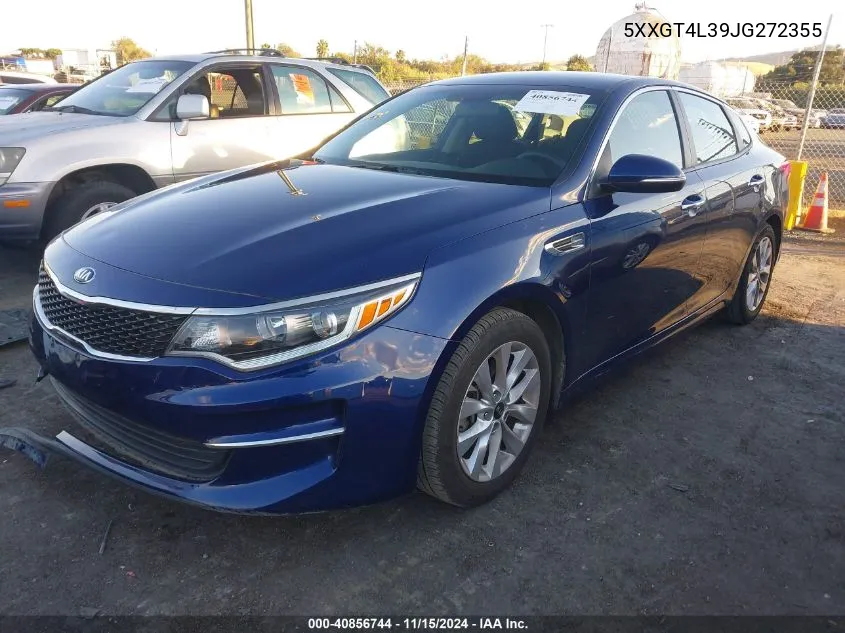 2018 Kia Optima Lx VIN: 5XXGT4L39JG272355 Lot: 40856744