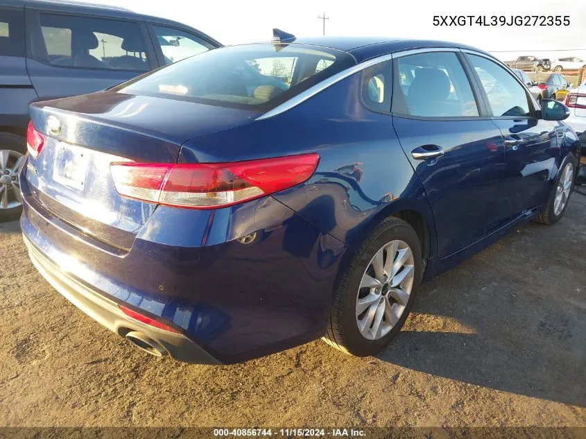 2018 Kia Optima Lx VIN: 5XXGT4L39JG272355 Lot: 40856744