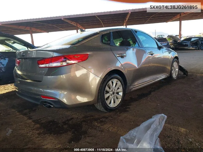 2018 Kia Optima Lx VIN: 5XXGT4L38JG261895 Lot: 40873908