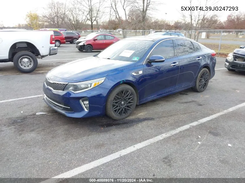 2018 Kia Optima S VIN: 5XXGT4L39JG247293 Lot: 40889076