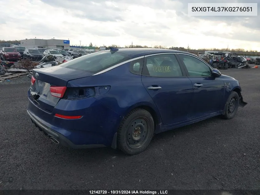 2019 Kia Optima Lx/S VIN: 5XXGT4L37KG276051 Lot: 12142720