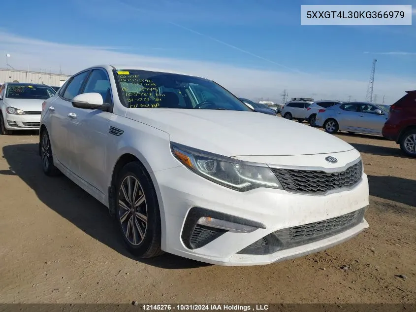 2019 Kia Optima VIN: 5XXGT4L30KG366979 Lot: 12145276