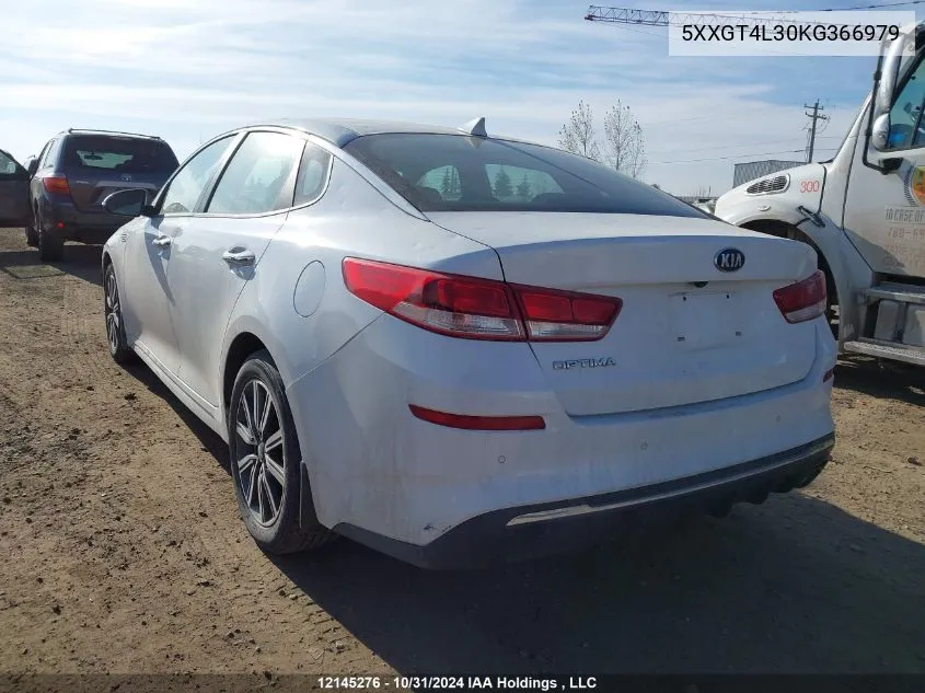 2019 Kia Optima VIN: 5XXGT4L30KG366979 Lot: 12145276