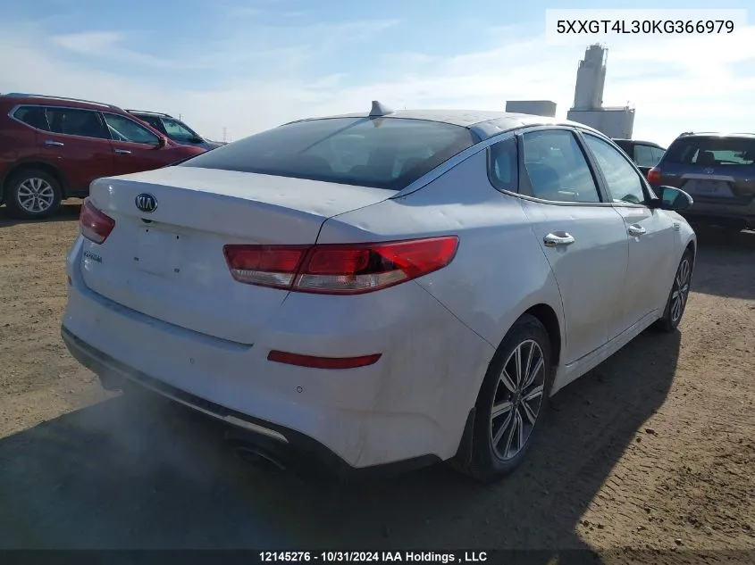 2019 Kia Optima VIN: 5XXGT4L30KG366979 Lot: 12145276