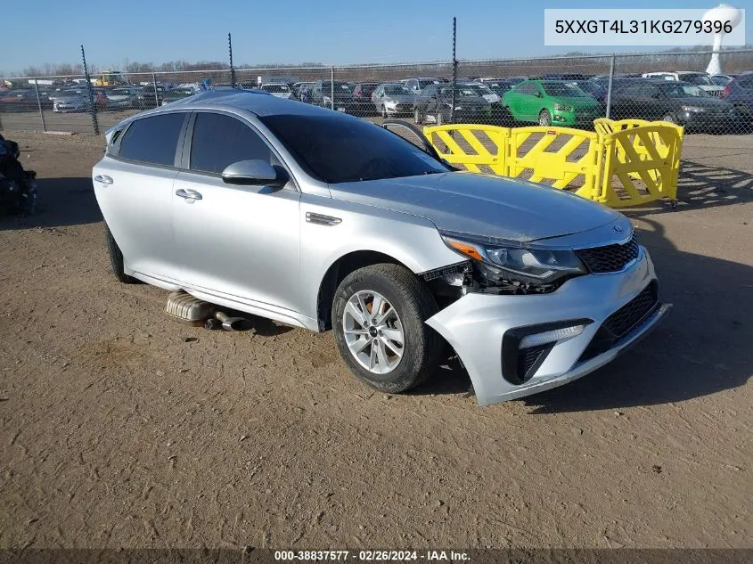 2019 Kia Optima Lx VIN: 5XXGT4L31KG279396 Lot: 38837577