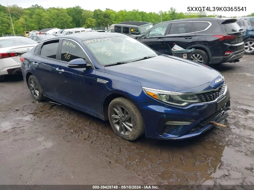 2019 Kia Optima Lx VIN: 5XXGT4L39KG365541 Lot: 39428749