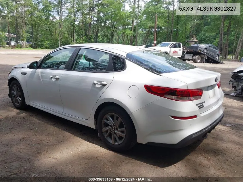 2019 Kia Optima Lx VIN: 5XXGT4L39KG302827 Lot: 39633159