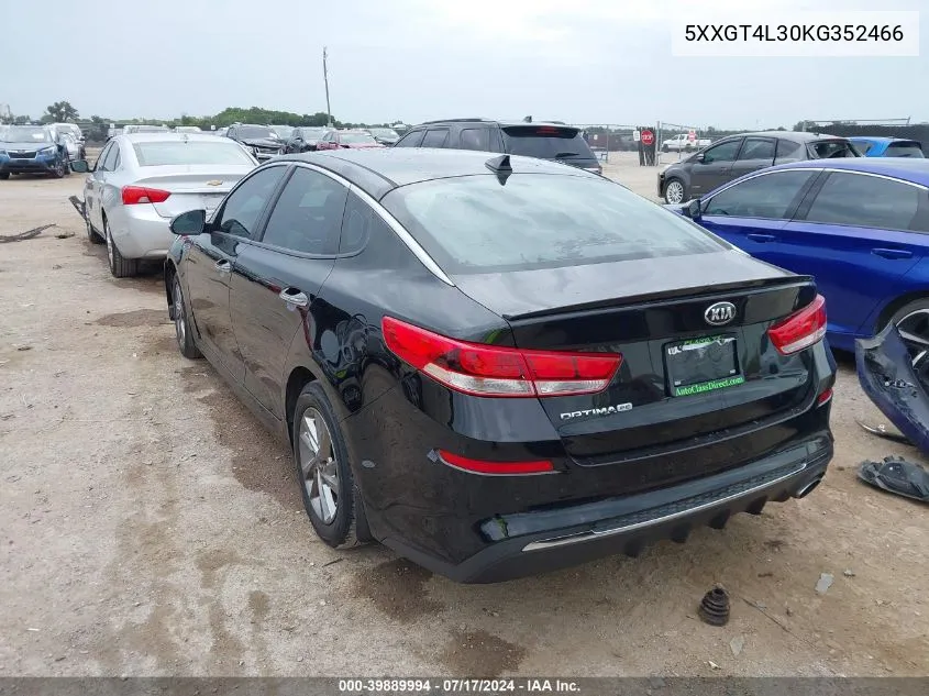 5XXGT4L30KG352466 2019 Kia Optima Lx