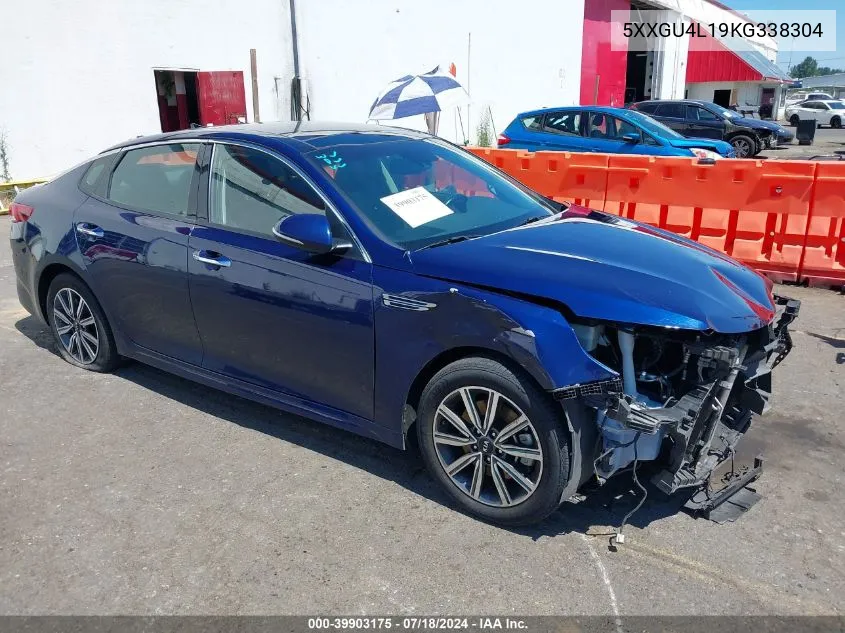 5XXGU4L19KG338304 2019 Kia Optima Ex