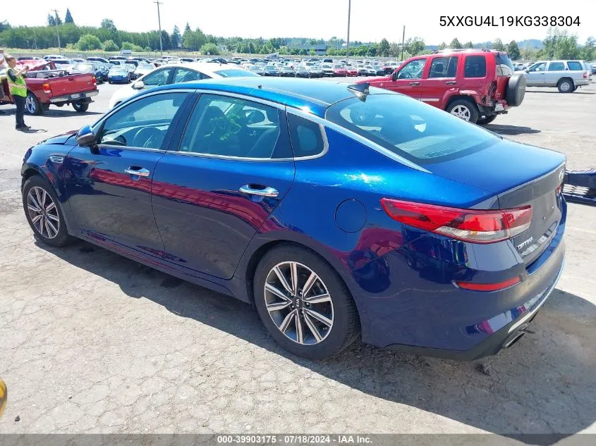 5XXGU4L19KG338304 2019 Kia Optima Ex