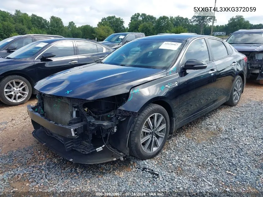 5XXGT4L3XKG372059 2019 Kia Optima Lx