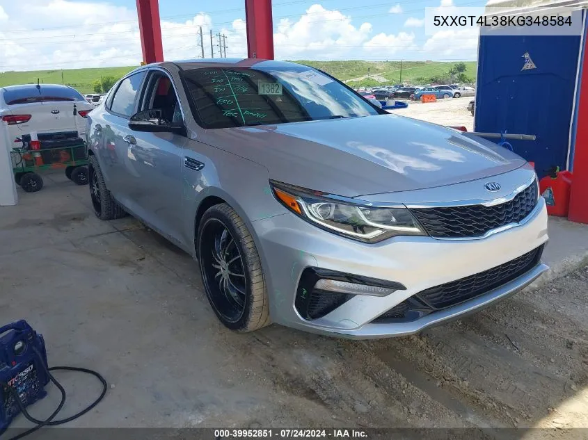 2019 Kia Optima Lx VIN: 5XXGT4L38KG348584 Lot: 39952851