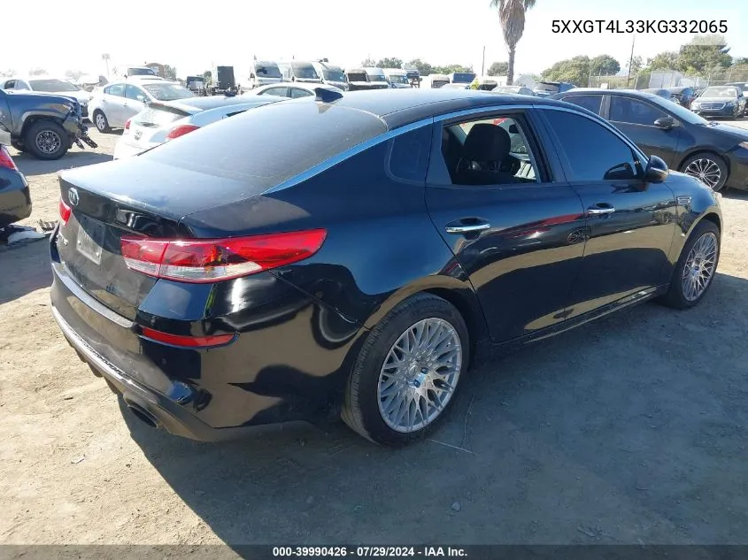 2019 Kia Optima Lx VIN: 5XXGT4L33KG332065 Lot: 39990426