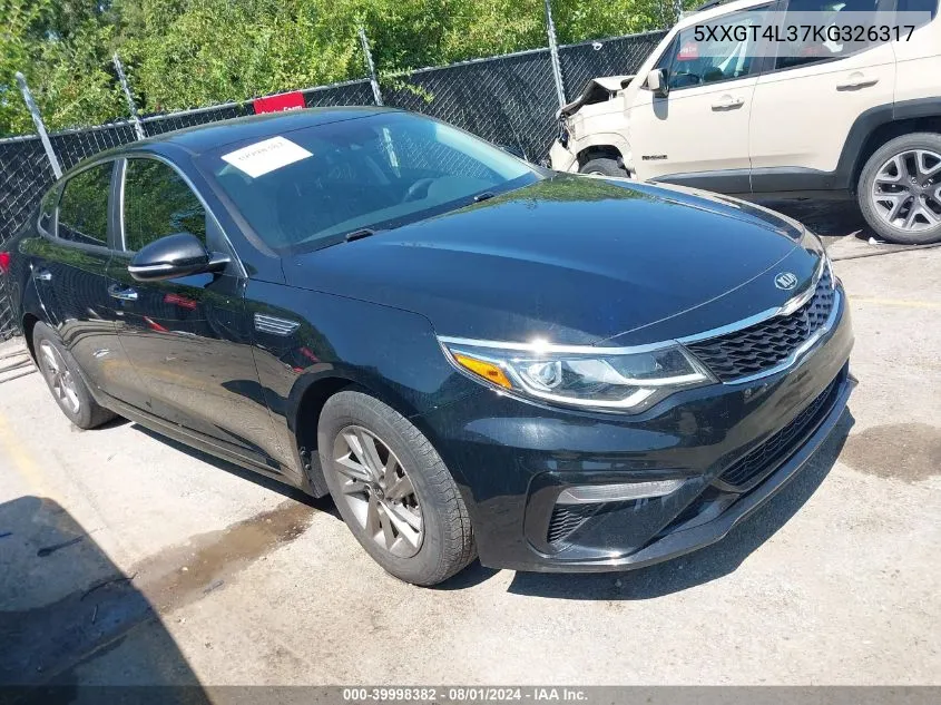 5XXGT4L37KG326317 2019 Kia Optima Lx