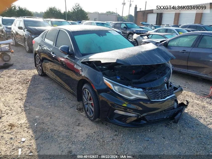 2019 Kia Optima Lx VIN: 5XXGT4L36KG349099 Lot: 40152637