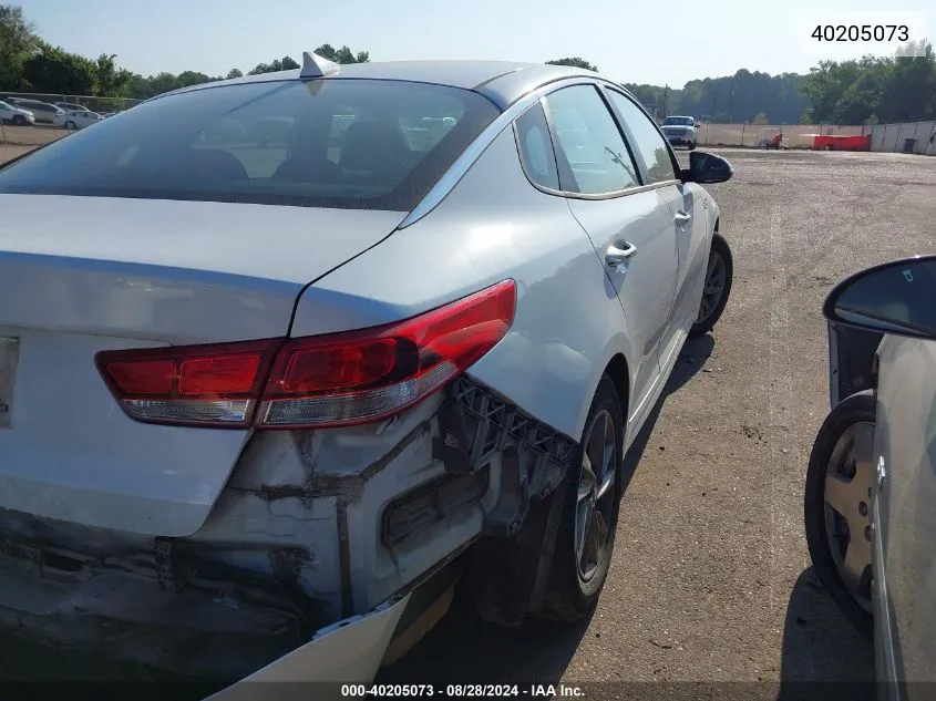 2019 Kia Optima Lx/S VIN: 5XXGT4L39KH290520 Lot: 40205073