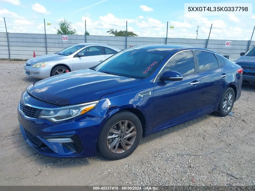 5XXGT4L35KG337798 2019 Kia Optima Lx