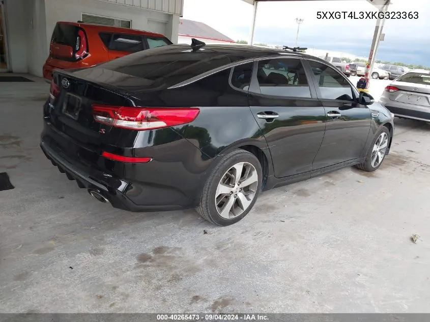 5XXGT4L3XKG323363 2019 Kia Optima S