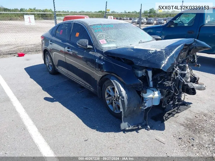 2019 Kia Optima Lx VIN: 5XXGT4L32KG339153 Lot: 40267238