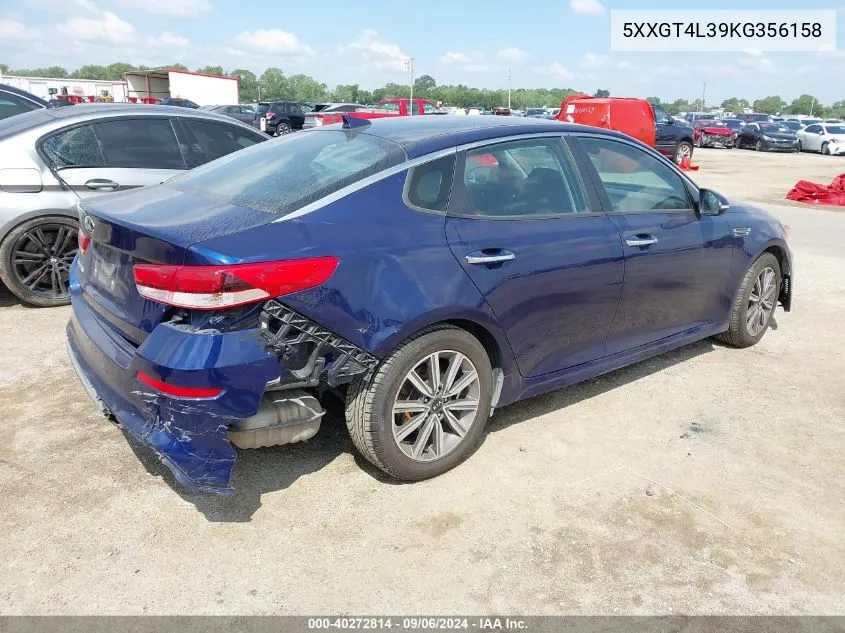 2019 Kia Optima Lx VIN: 5XXGT4L39KG356158 Lot: 40272814