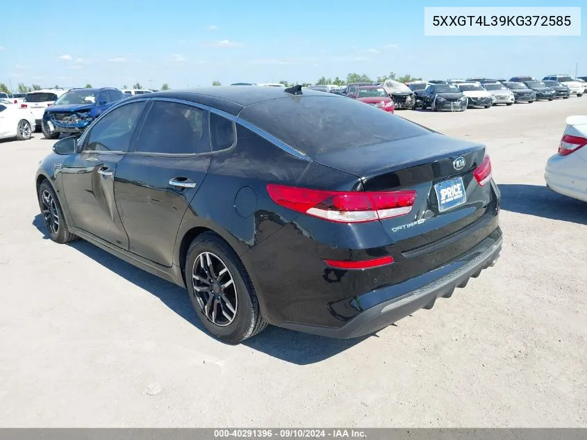 5XXGT4L39KG372585 2019 Kia Optima Lx