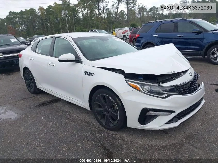 2019 Kia Optima Lx VIN: 5XXGT4L34KG372039 Lot: 40310996