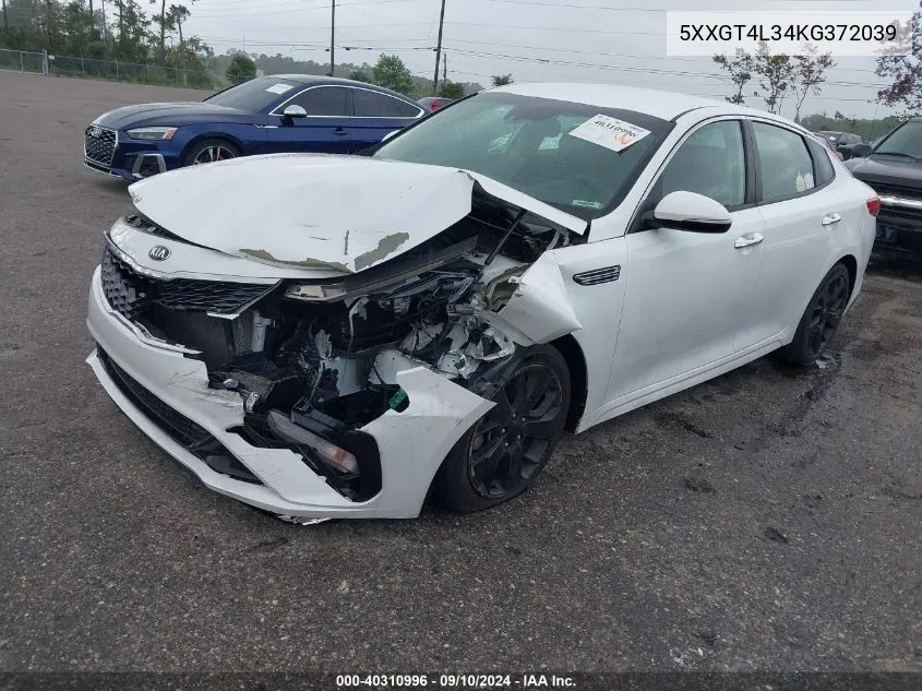 2019 Kia Optima Lx VIN: 5XXGT4L34KG372039 Lot: 40310996