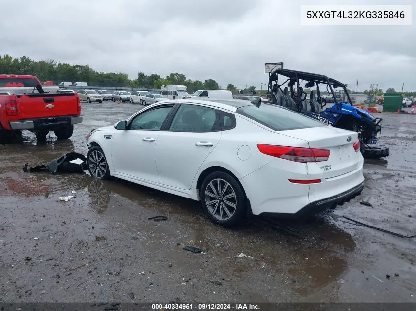 5XXGT4L32KG335846 2019 Kia Optima Lx