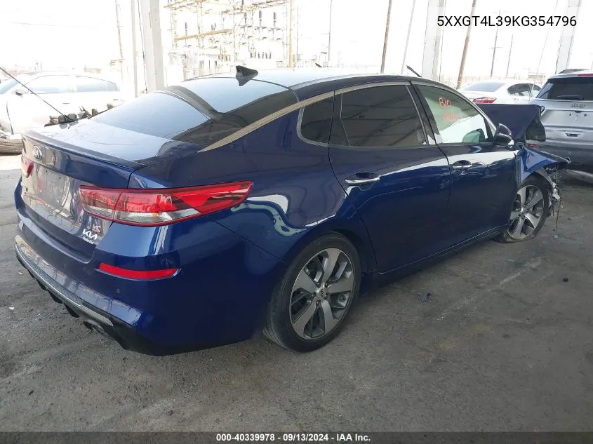 5XXGT4L39KG354796 2019 Kia Optima Lx/S